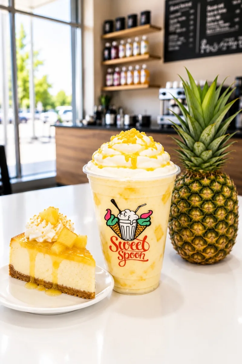 Pineapple Cheesecake Shake