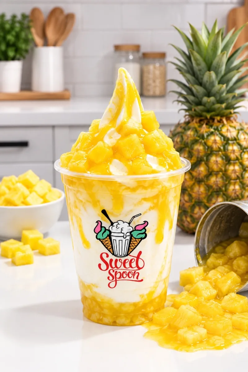Pineapple Special Loaded Sundae