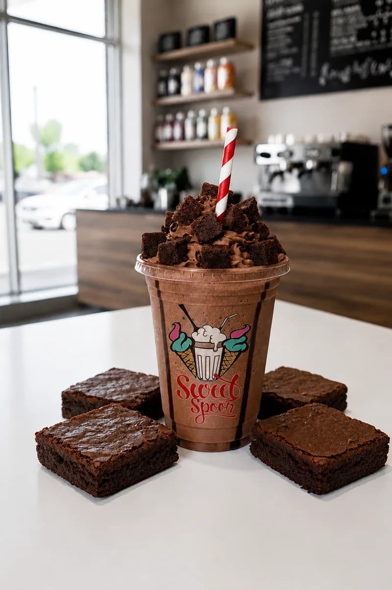 Brownie Chocolate Shake