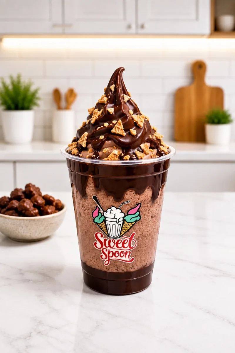 Chocolate Cornetto Dip Special Loaded Sundae