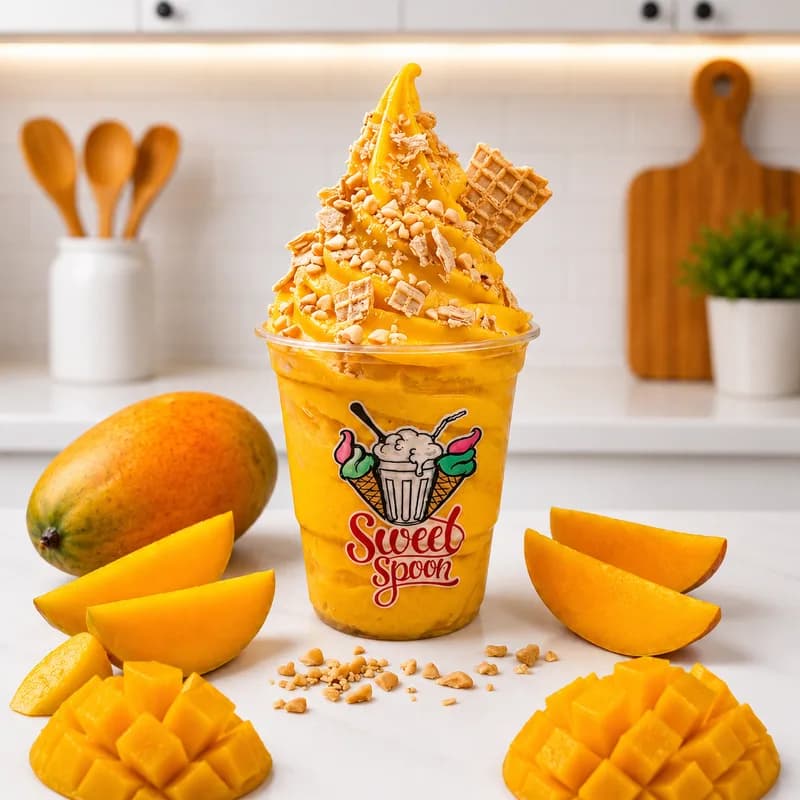 Mango Cornetto Special Loaded Sundae